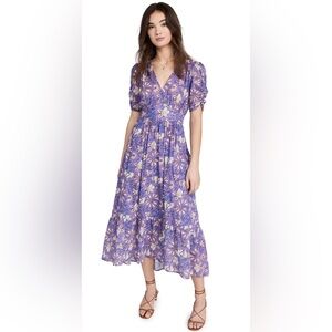 XiRENA Lavender Floral Maxi Dress